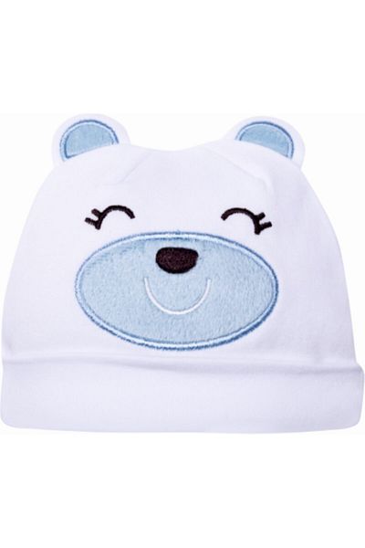 Sevi Bebe Baby Girl Teddy Bear Hat