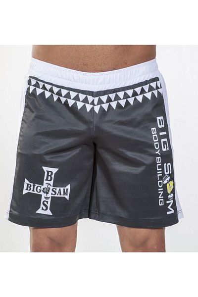 Big Sam Black Training Shorts 1445