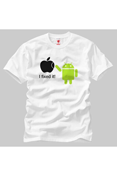 Crazy Android Fixed It Чоловіча футболка