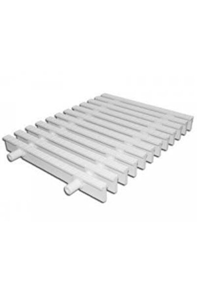 GÖKTUĞ Çift Geçmeli 30 Cm 10 Metre Standart Tip Havuz Mazgal Izgarası, Plasti...