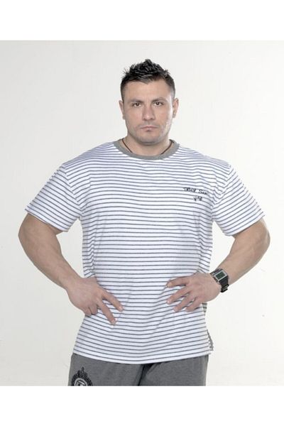 Big Sam White Classic Cotton T-Shirt 2691