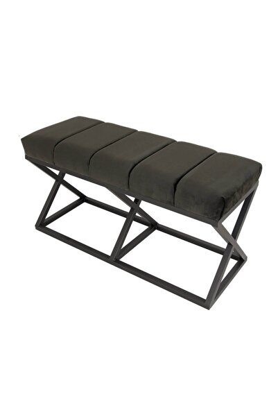 evodeko Metal Siyah Bench Puf