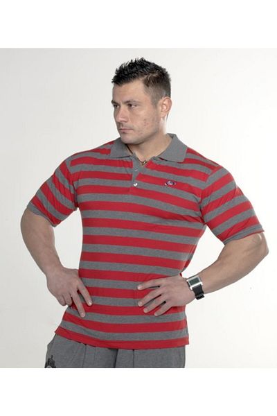 Big Sam Polo Neck Cotton T-Shirt 2680