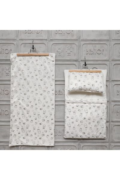 Bebitof Girl Boy Baby Owl Velboa Blanket Bottom Opening Set