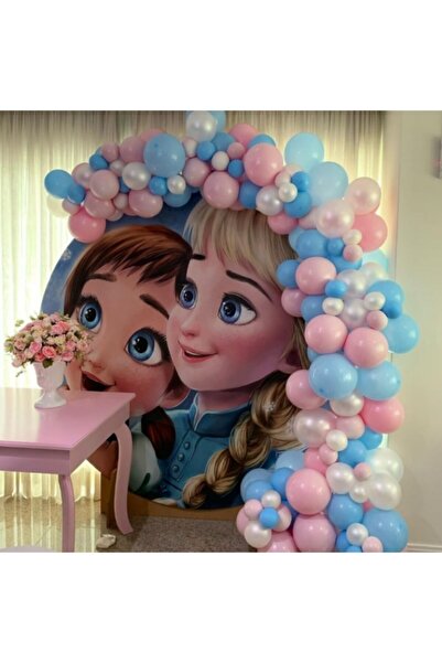 Genel Markalar Elsa Anna Balonlar Balon Zinciri