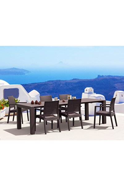 Siesta Vegas Büyük Masa - Akıllı Uzatma Mekanizmalı Beyaz