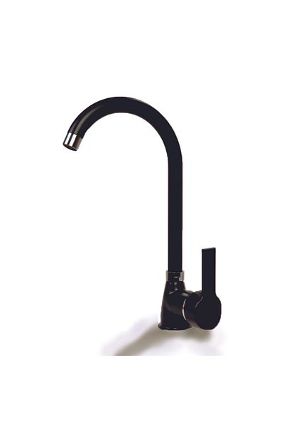 FAUMIX E.m.a 2 Year Warranty (WITH HOT-COLD WATER INPUT) Black Luxury House Kitchen Faucet