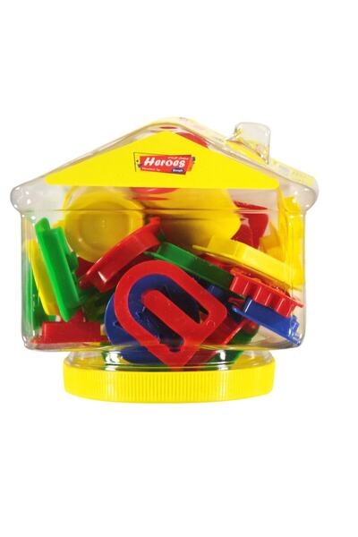 HEROES Ev Kutulu Oyun Hamuru Harfler