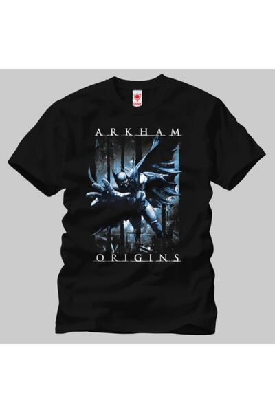 Crazy Batman Arkham Origins Crime Fighter muška majica