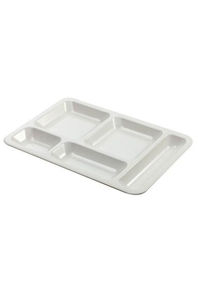 Evren Polycarbonate Unbreakable Self-Service Plate 6 Pieces