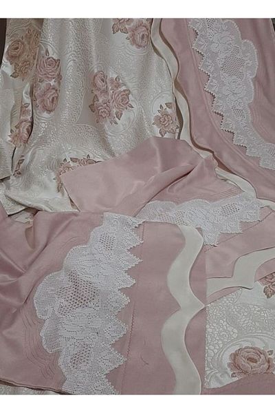 MİRAY Handcrafted Lace Pique Set