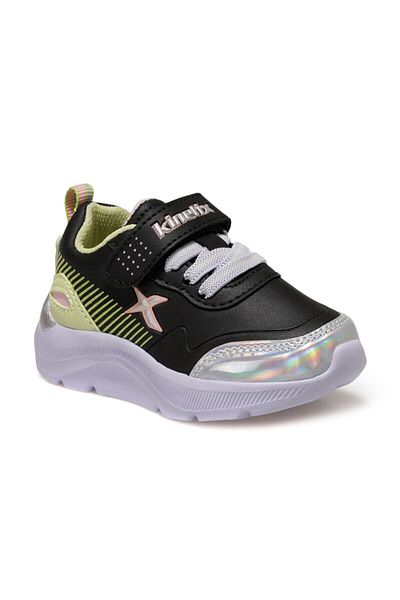 Kinetix ROARS Black Girl's Walking Shoes100534420