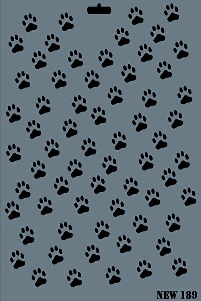 Rich New Seri N-189 Stencıl 25*35 Cm