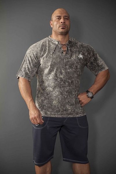 Big Sam Mixed Color Washed Cotton T-Shirt 2872