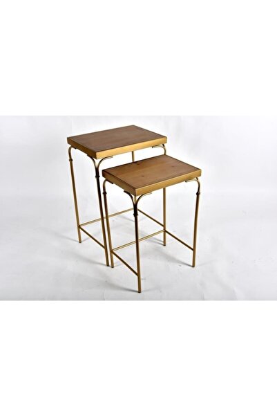 SETABIANCA Setabıanca Marble Sehpa Tallınn Ahşap 50*50*62.6cm