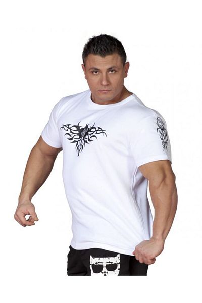 Big Sam White Training T-Shirt 2543