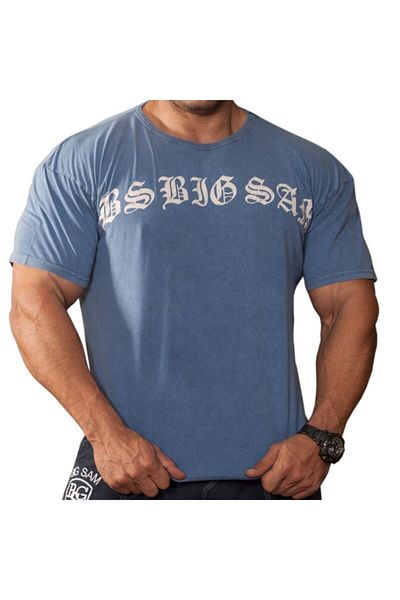 Big Sam Cotton Loose Fit T-Shirt 3179