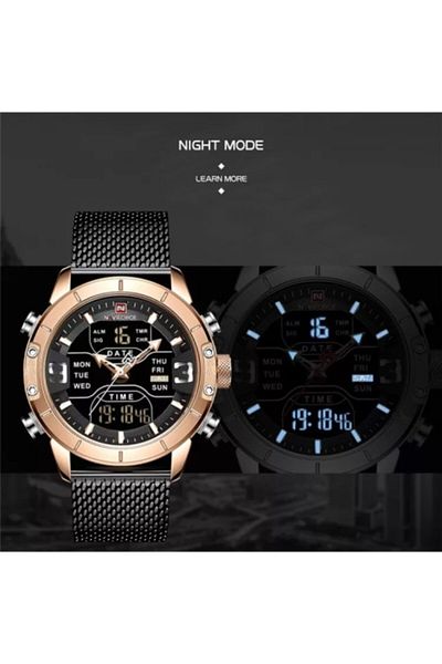 Naviforce Men's Digital Analog Wristwatch Nf9153