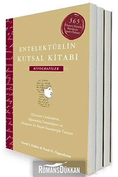 Maya Kitap Entelektüelin Kutsal Kitabı Seti - 3 Kitap Takım