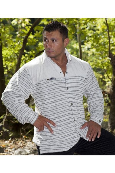 Big Sam Towel Fabric Forestry Shirt with Snap Fasteners 5029
