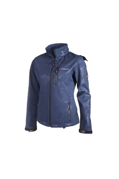 Cresta Γυναικείο μπουφάν Softshell με κουκούλα εξωτερικού χώρου με στάμπα παραλλαγής