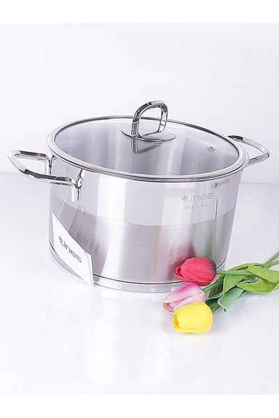 Lines Gold Silver Deep Pot No:24