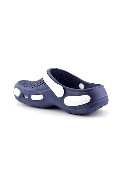 Akınal Bella Esem 087 Unisex Slippers-Dark Blue White