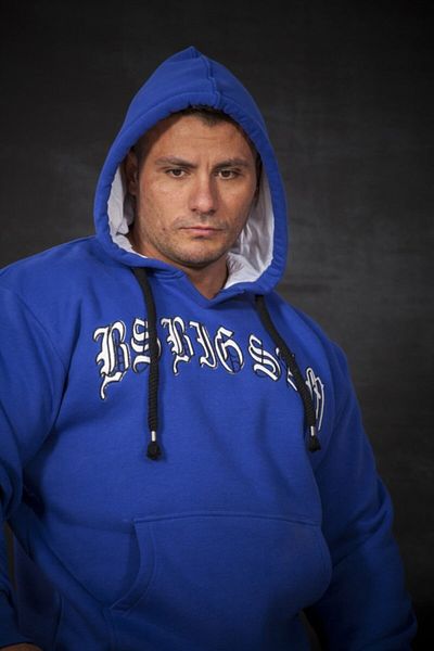 Big Sam Saks Blue Hooded Sweatshirt 4682
