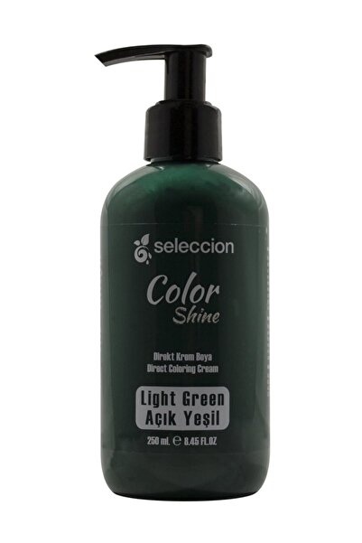 Seleccion Naturel Color Shine Direkt Krem Saç Boyası Açık Yeşil 250 ml