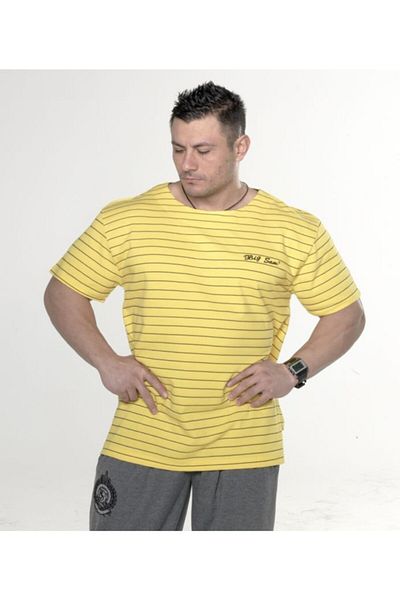 Big Sam Yellow Large Size T-Shirt 2671