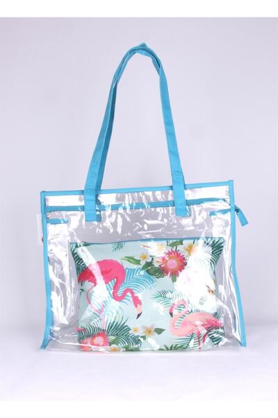 Bonitas Beachwear Mermeaıd's Şeffaf Plaj Çanta Hm19061