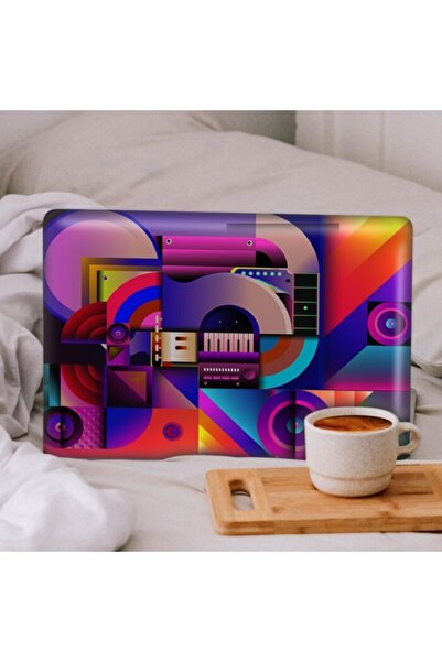 Artikel ملصق دفتر الملاحظات بنمط الموسيقى المكعب، ملصق الكمبيوتر المحمول، ملص...