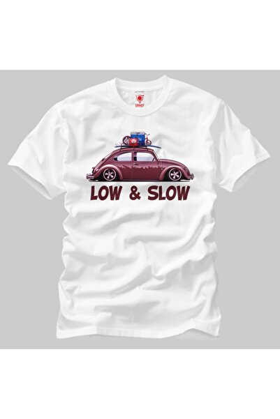 Crazy Volkswagen Beetle Low Slow muška majica