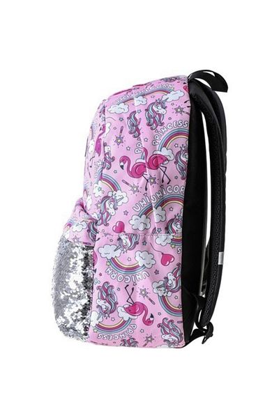 KESKİN COLOR Girl's Pink Flamingo Patterned School Bag162933