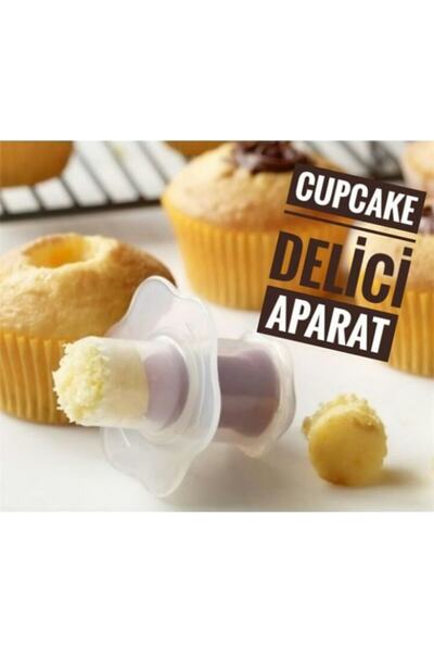 FırsatYeri Practical Filling Making Tool for Cupcakes and Muffins with Cake P...