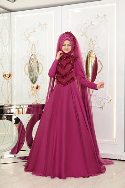 PINAR ŞEMS Gelincik Abiye