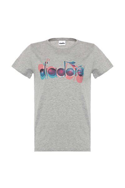 Diadora Diadora Iconic Light Gray Women's T-Shirt