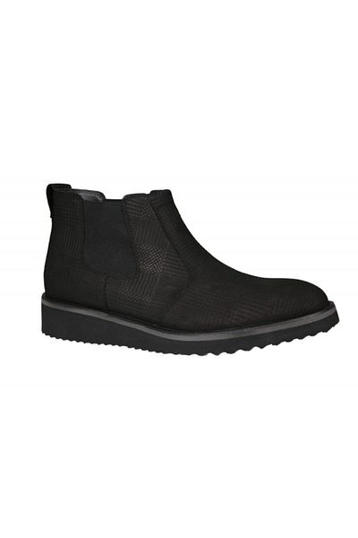 Mert Eser -fosco 7588 Classic Pure Leather Μαύρες Ανδρικές Μπότες