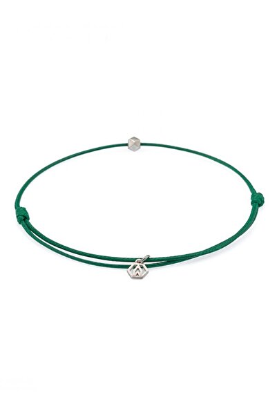 Atolyewolf Yeşil Ip Şans Bileklik