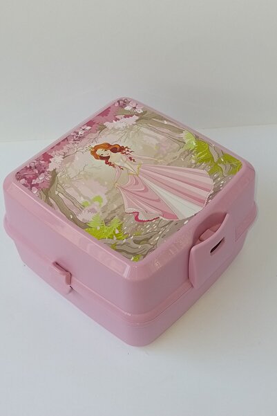 HOBBY LİFE Premium Illustrated Lunch Box Pink Princess