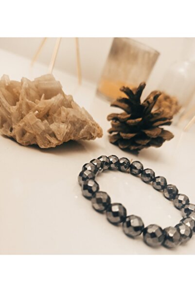 Doğal Taşlar Terahertz (TİTREŞİM) Taşı Bileklik