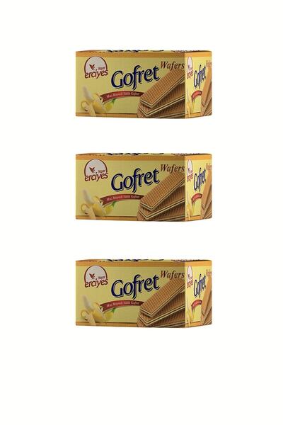 Yaşar Erciyes 480 جرام*3 ويفر حليبي بنكهة الموز