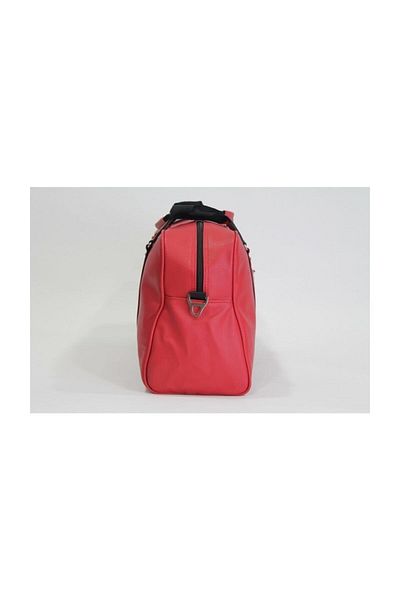 LOS ANGELES POLO CLUB Faux Leather Sports And Travel Bag 9732 Red