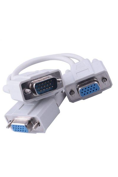 Alfais Cable Vga Multiplexer Vga Splitter Converter Converter Multiplexer Switch Cable Female 30cm