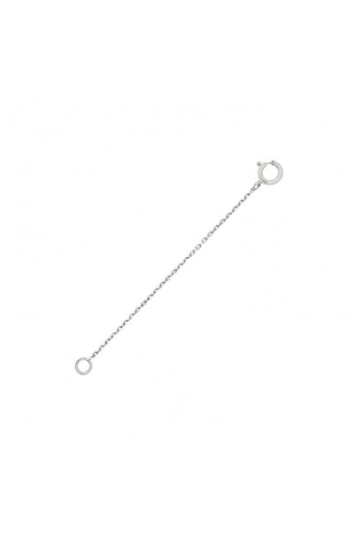 Altın Sepeti Beyaz Altın Kolye Uzatma Zinciri