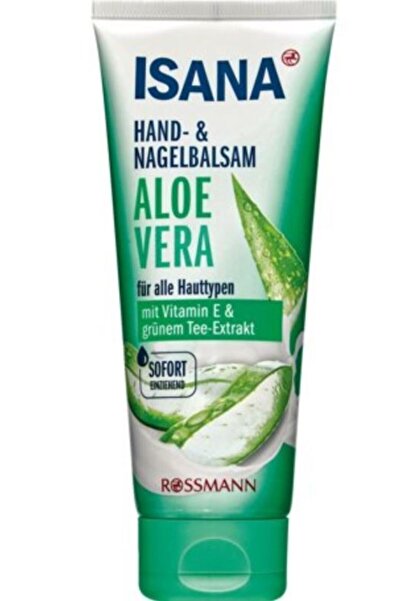 ISANA Hand And Nail Cream Aloe Vera 100 Ml