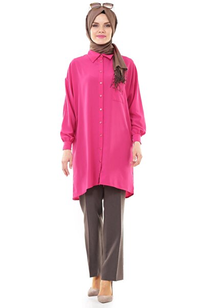 SORALLİNE Kadın Vizon Rengi Pantolon Dar Kesim 1548