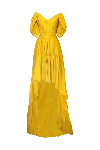 LE NOIR Kadın Sarı Sunshıne Elbise