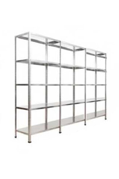 Herrafburada Çelikrafburada 5 Katlı 3 Lü Bitişik Galvaniz Çelik Raf Arşiv Dep...