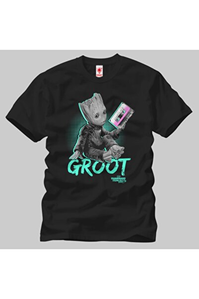 Crazy Футболка для чоловіків Guardians Of The Galaxy Groots Mixtape
